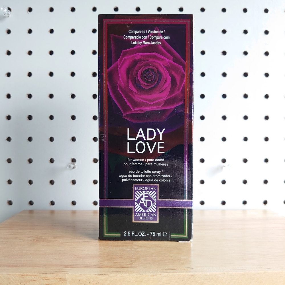 EAD LADY LOVE Women's Designer Inspired Eau De Toilette Spray 2.5 FL.oz./75 ml
